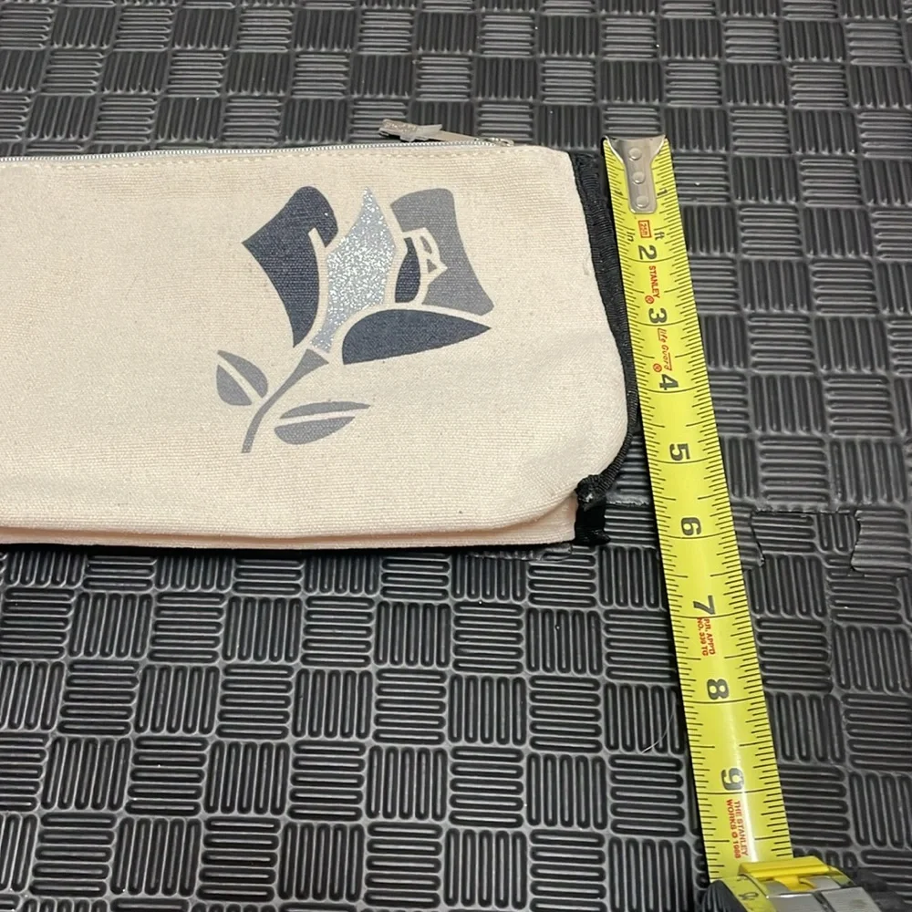 Lancôme canvas makeup, cosmetics bag